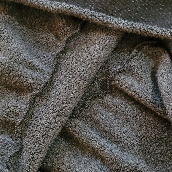 NWT Urban Outfitters Dark Gray Ruffle Super Soft Cozy Casual Hoodie Medium - Picture 8 of 13